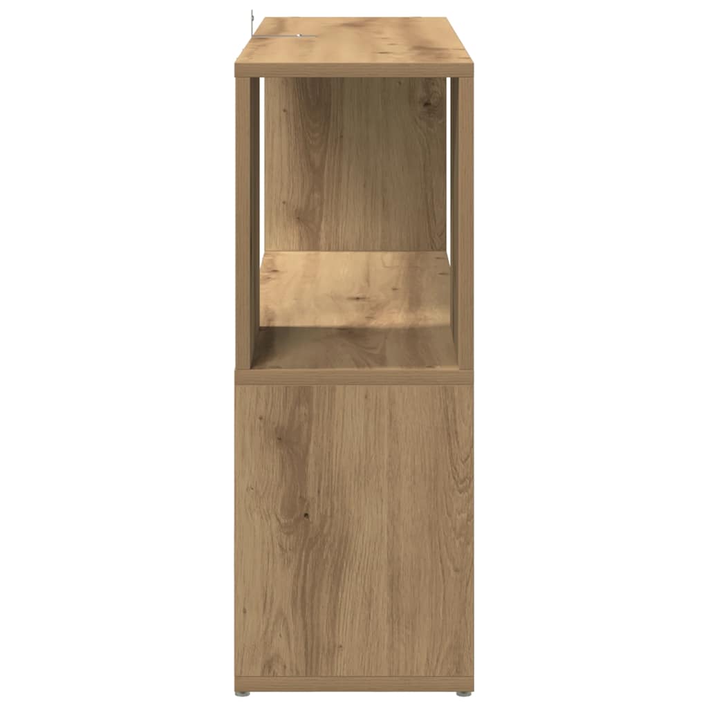 Book Cabinet/Room Divider Artisan Oak 80x24x63 cm