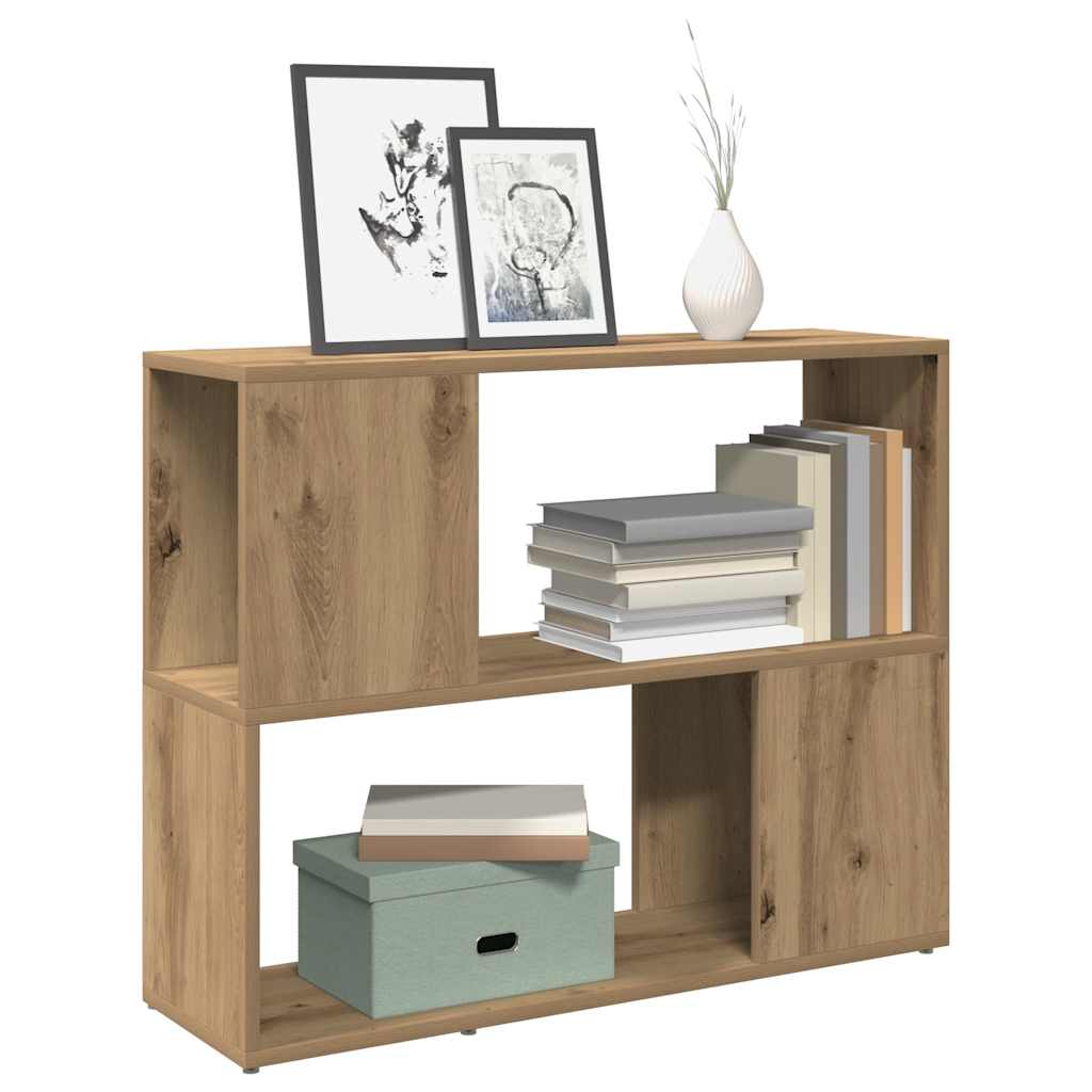 Book Cabinet/Room Divider Artisan Oak 80x24x63 cm