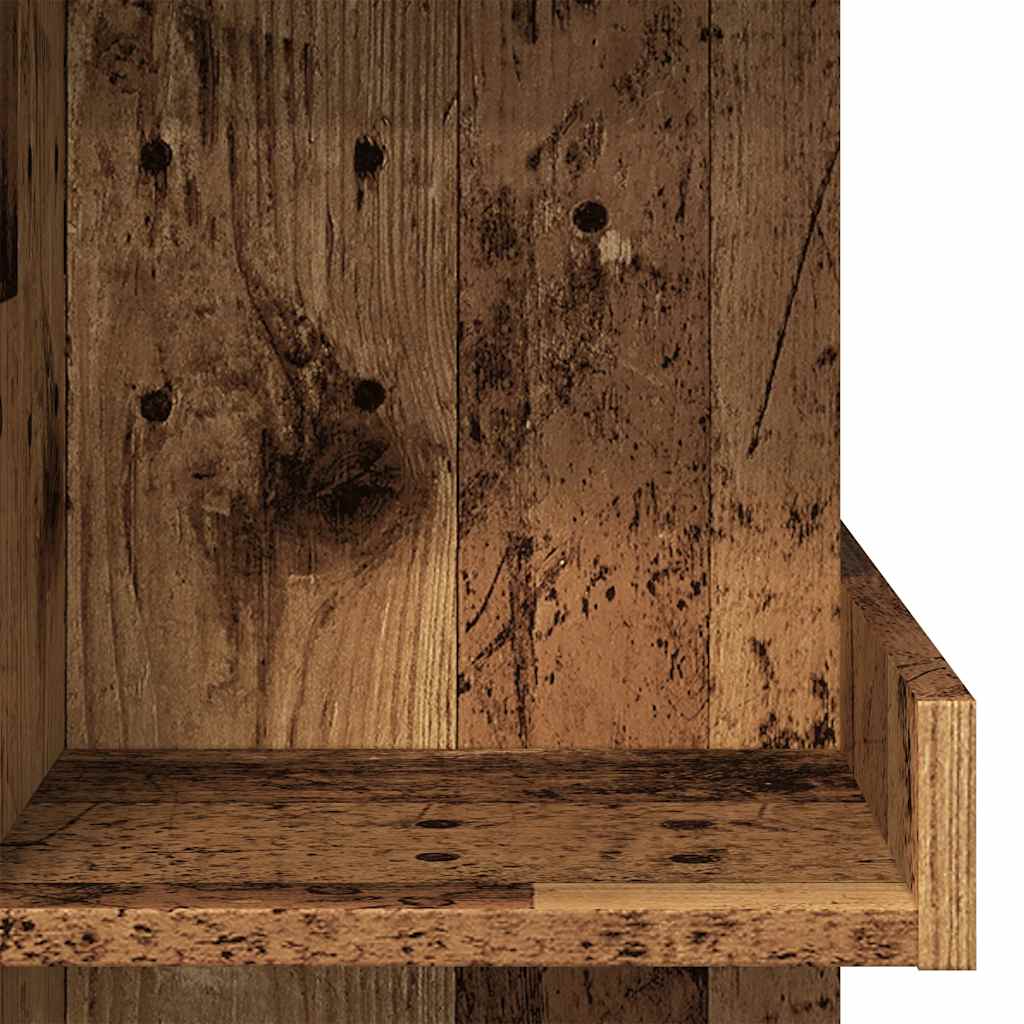 Modern Wooden High Kitchen Bar Dining Table With Open Storage Shelves Wood Tables