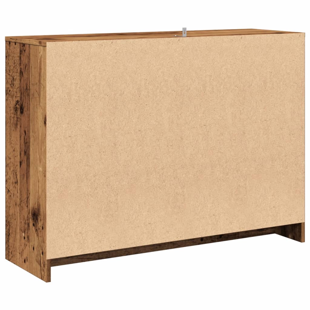Modern Wooden 3 Door Home Sideboard Storage Cabinet Wood Dining Room Unit