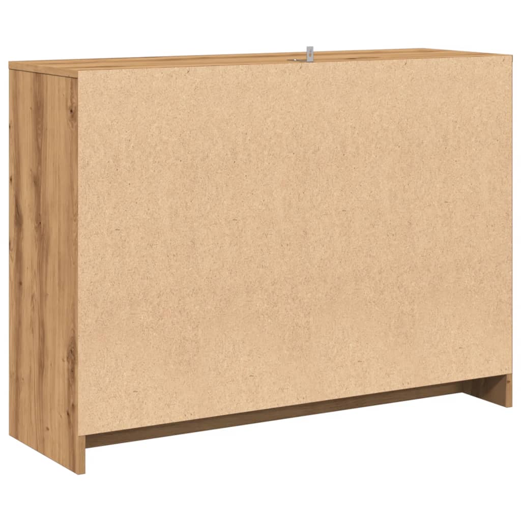 Modern Wooden 3 Door Home Sideboard Storage Cabinet Wood Dining Room Unit