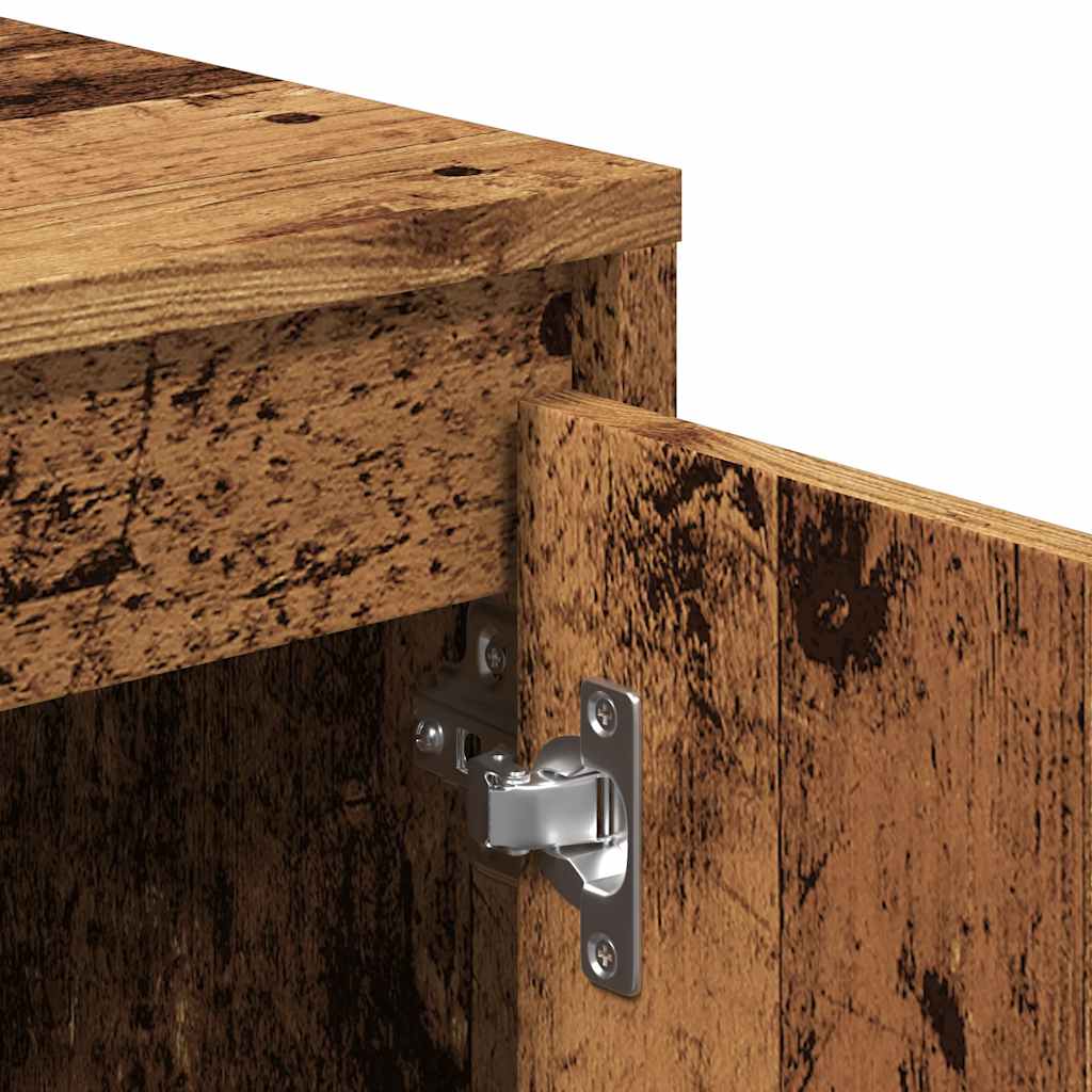 TV Cabinet Old Wood 120x30x40.5 cm Engineered Wood