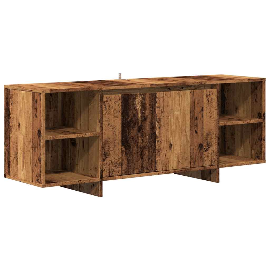 Modern Wooden TV Tele Stand Unit Cabinet Home Entertainment Unit With 2 Doors