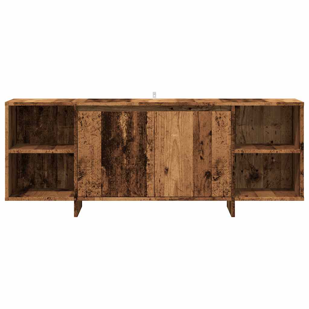 Modern Wooden TV Tele Stand Unit Cabinet Home Entertainment Unit With 2 Doors