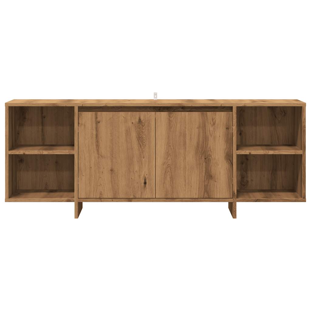Modern Wooden TV Tele Stand Unit Cabinet Home Entertainment Unit With 2 Doors