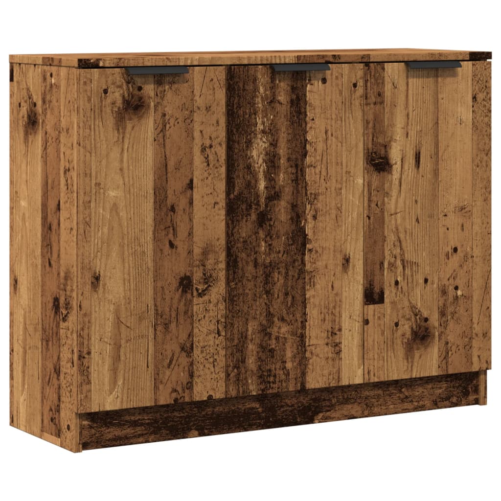 Modern Wooden 3 Door Sideboard Storage Cabinet Wood Dining Room Unit