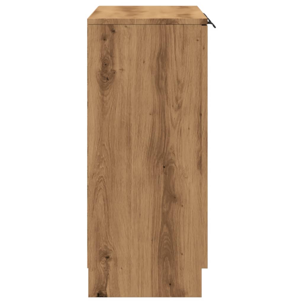 Modern Wooden 3 Door Sideboard Storage Cabinet Wood Dining Room Unit