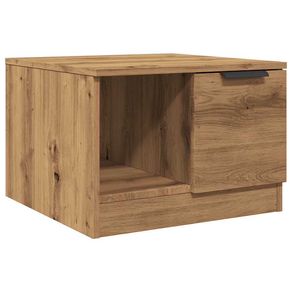 Coffee Table Artisan Oak 50x50x36 cm Engineered Wood