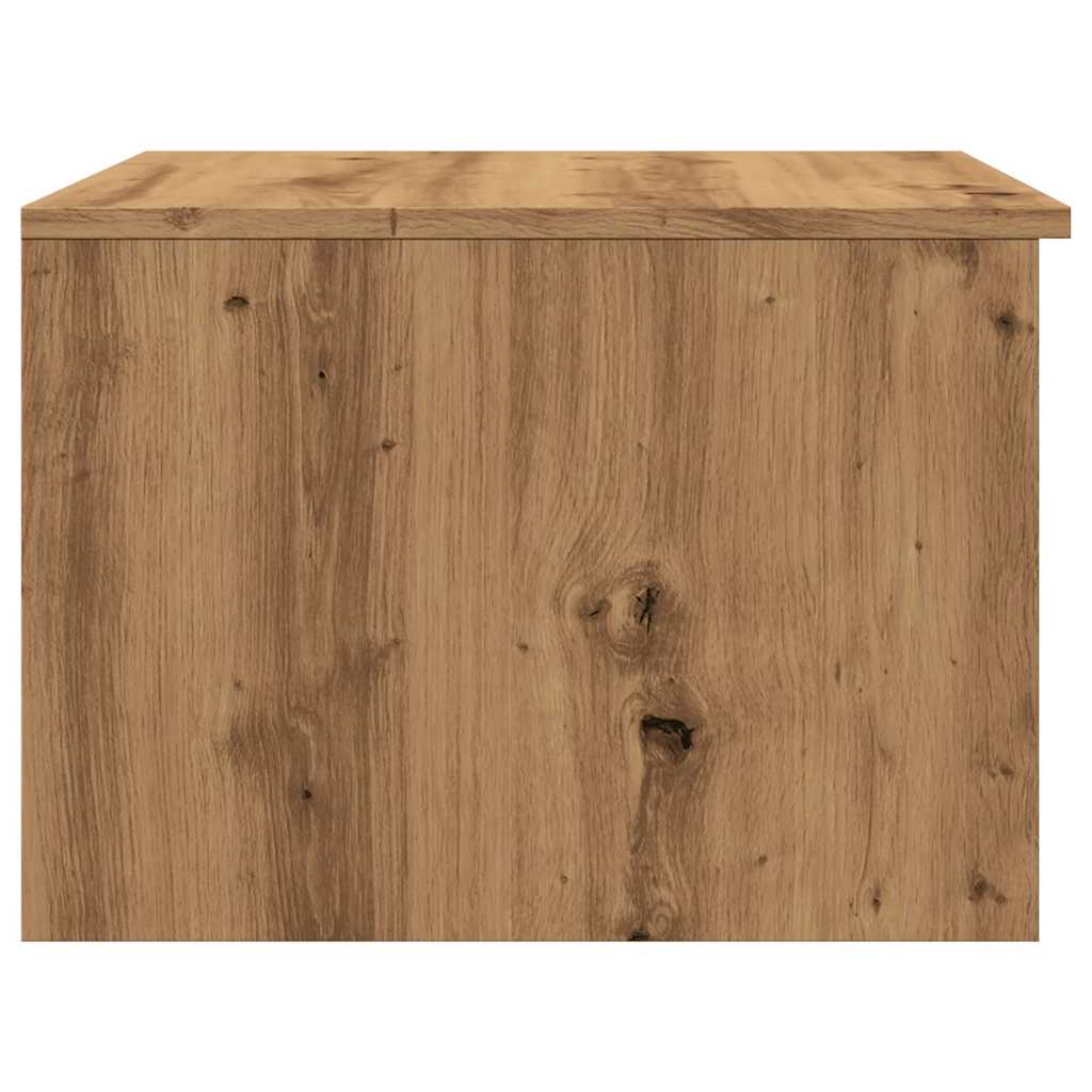 Coffee Table Artisan Oak 50x50x36 cm Engineered Wood