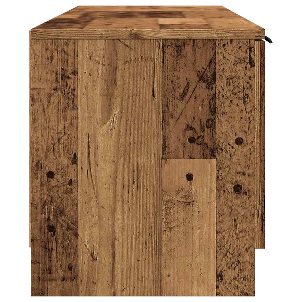 Modern Wooden 55 Inch TV Tele Stand Unit Cabinet With 3 Storage Drawers