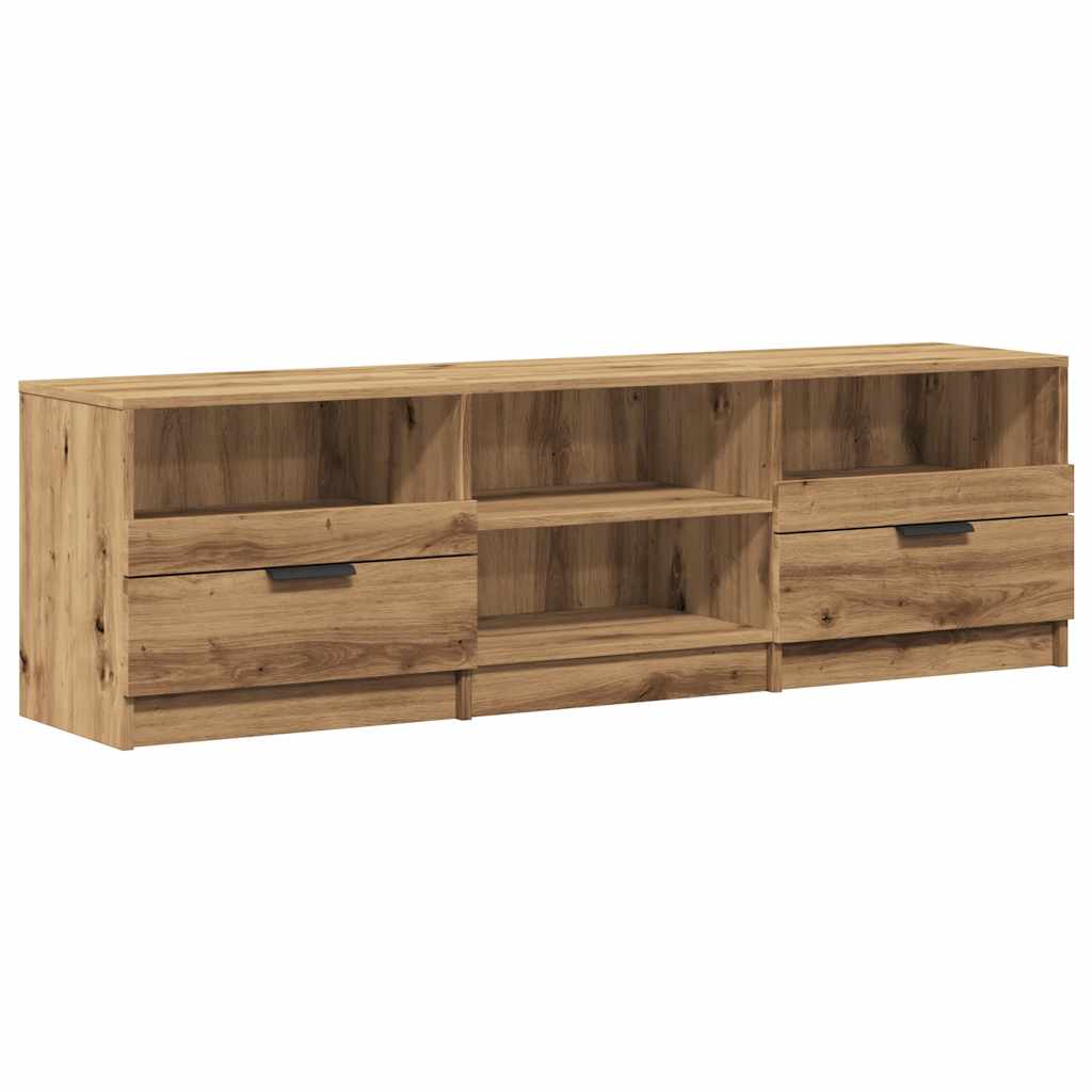 TV Cabinet Artisan Oak 150x33.5x45 cm Engineered Wood