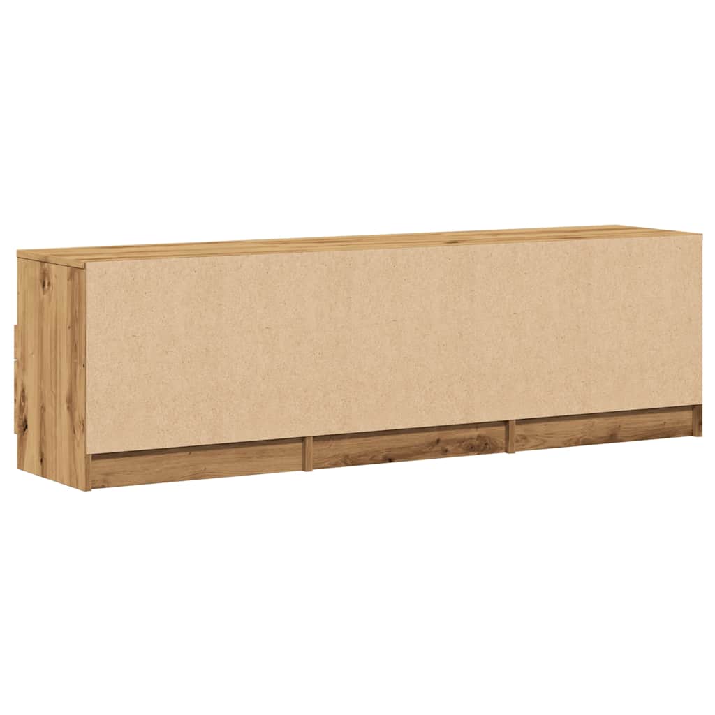 TV Cabinet Artisan Oak 150x33.5x45 cm Engineered Wood