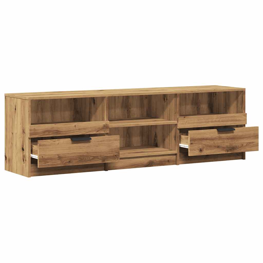 TV Cabinet Artisan Oak 150x33.5x45 cm Engineered Wood