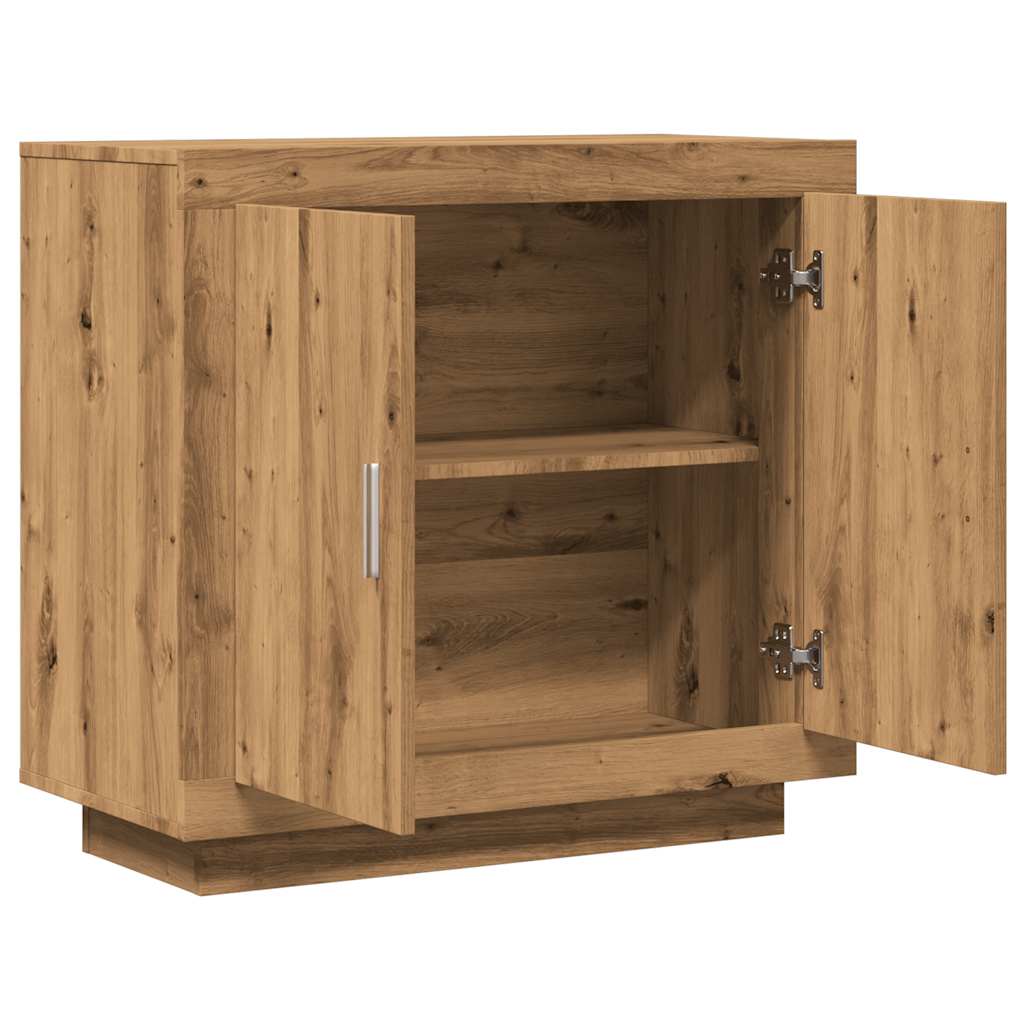Sideboard Artisan Oak 80x40x75 cm Engineered Wood