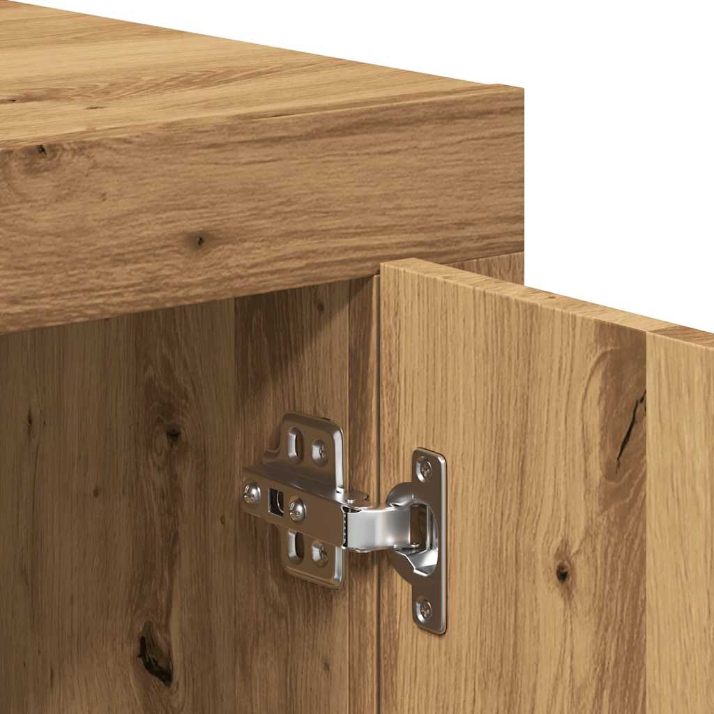 Sideboard Artisan Oak 80x40x75 cm Engineered Wood
