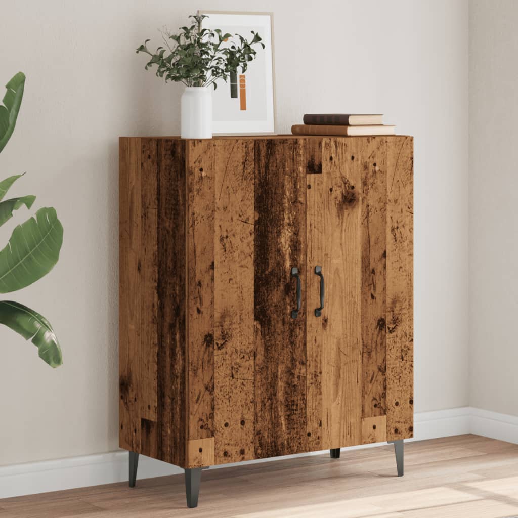 Modern Wooden 2 Door Home Sideboard Storage Cabinet Wood Dining Room Unit
