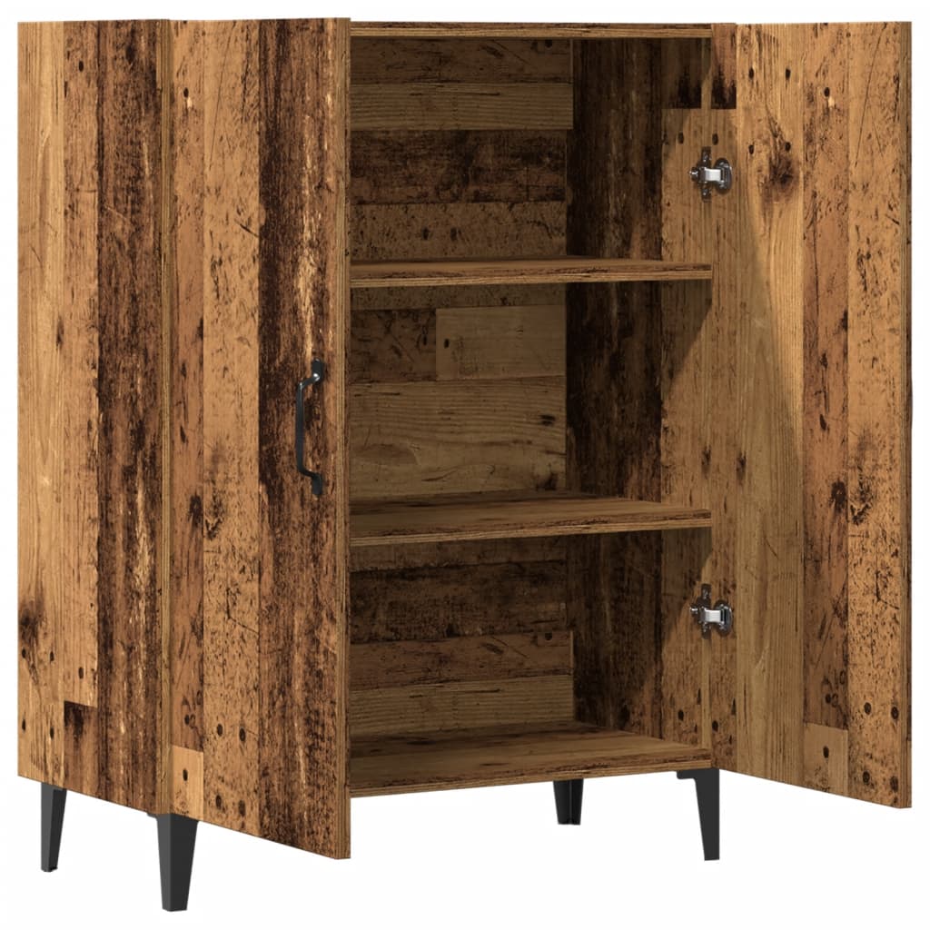 Modern Wooden 2 Door Home Sideboard Storage Cabinet Wood Dining Room Unit
