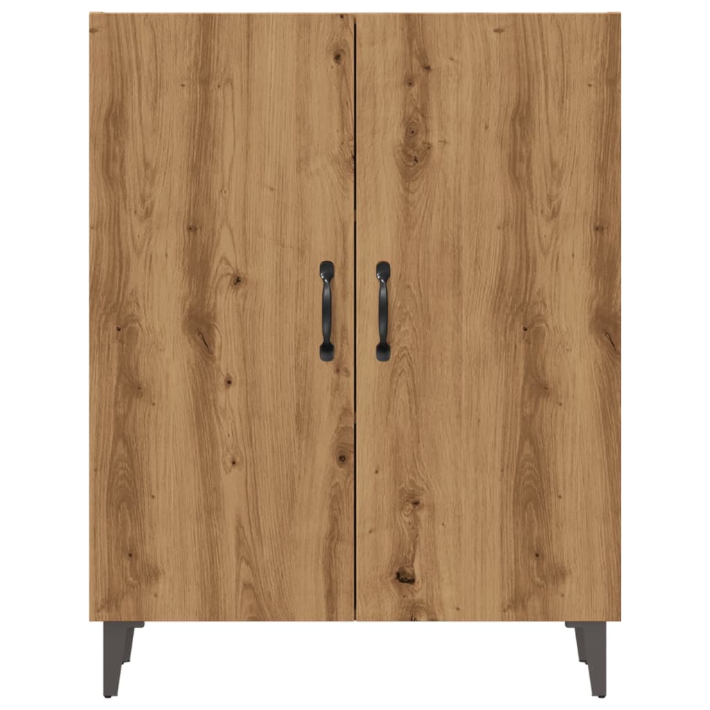 Modern Wooden 2 Door Home Sideboard Storage Cabinet Wood Dining Room Unit
