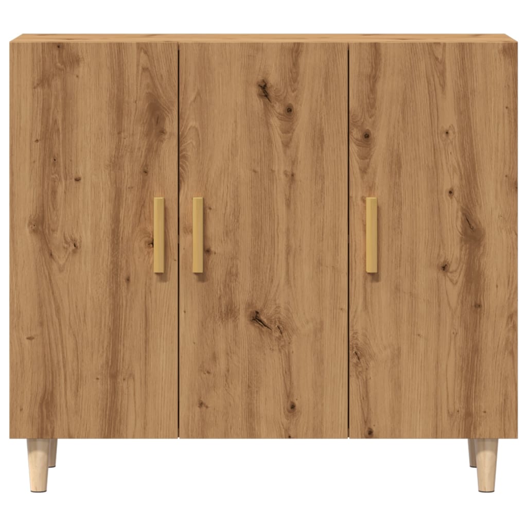 Modern Wooden 3 Door Home Sideboard Storage Cabinet Dining Room Wood Unit
