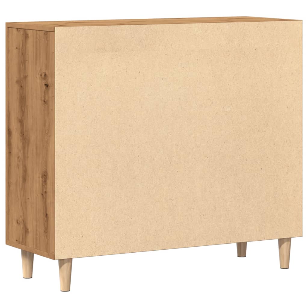 Sideboard Artisan Oak 90x34x80 cm Engineered Wood