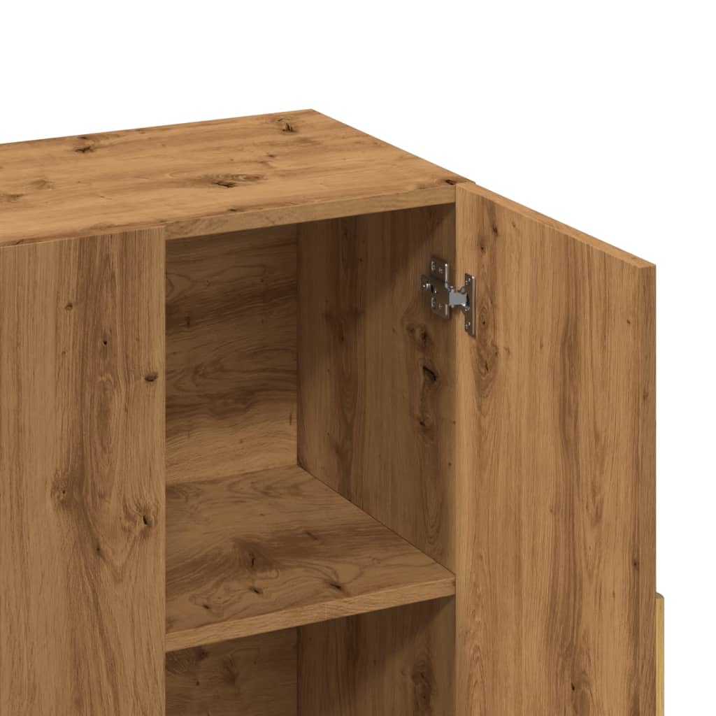 Modern Wooden 3 Door Home Sideboard Storage Cabinet Dining Room Wood Unit