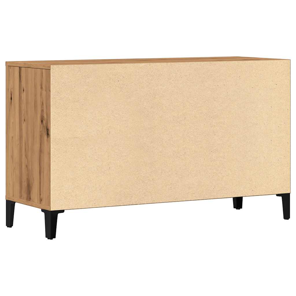 Modern Wooden Sideboard Storage Cabinet Unit With 2 Doors & 2 Drawers Wood