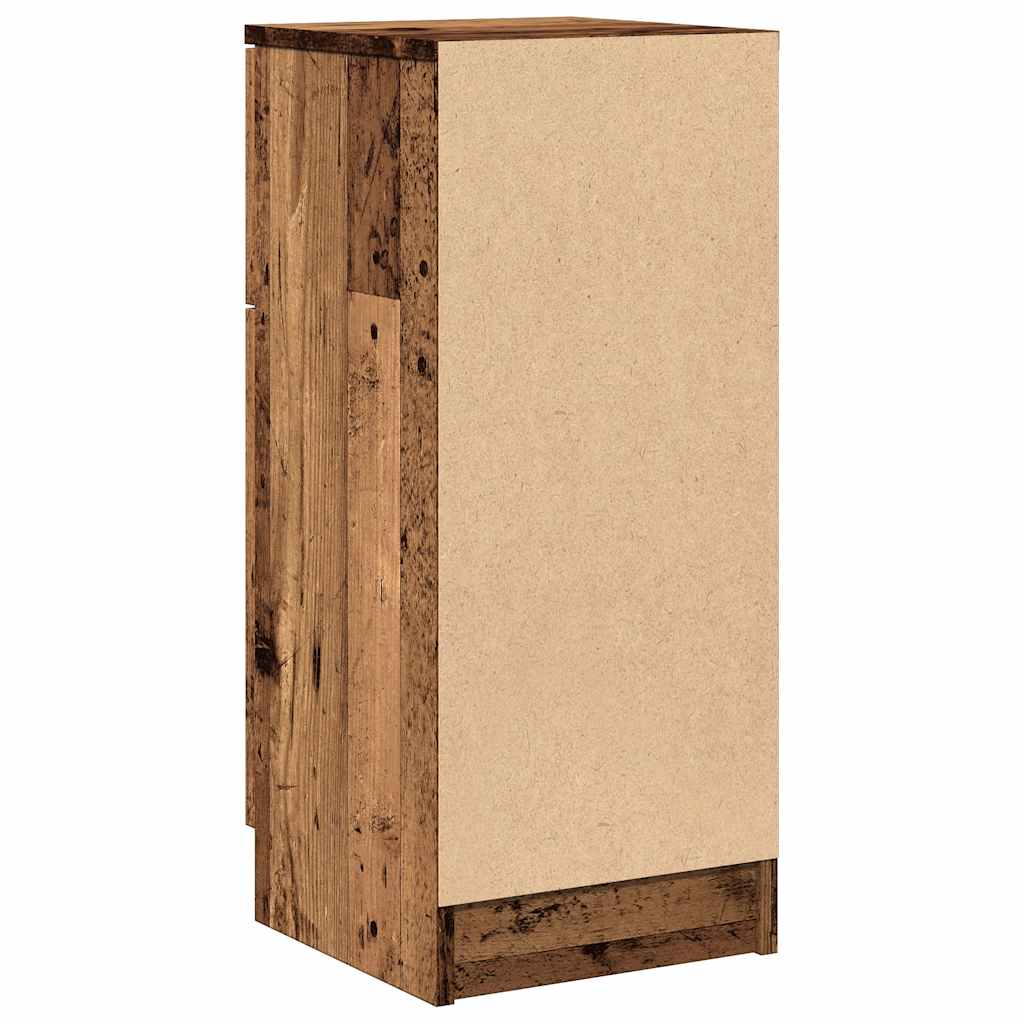 Sideboards 2 pcs Old Wood 30x30x70 cm Engineered Wood
