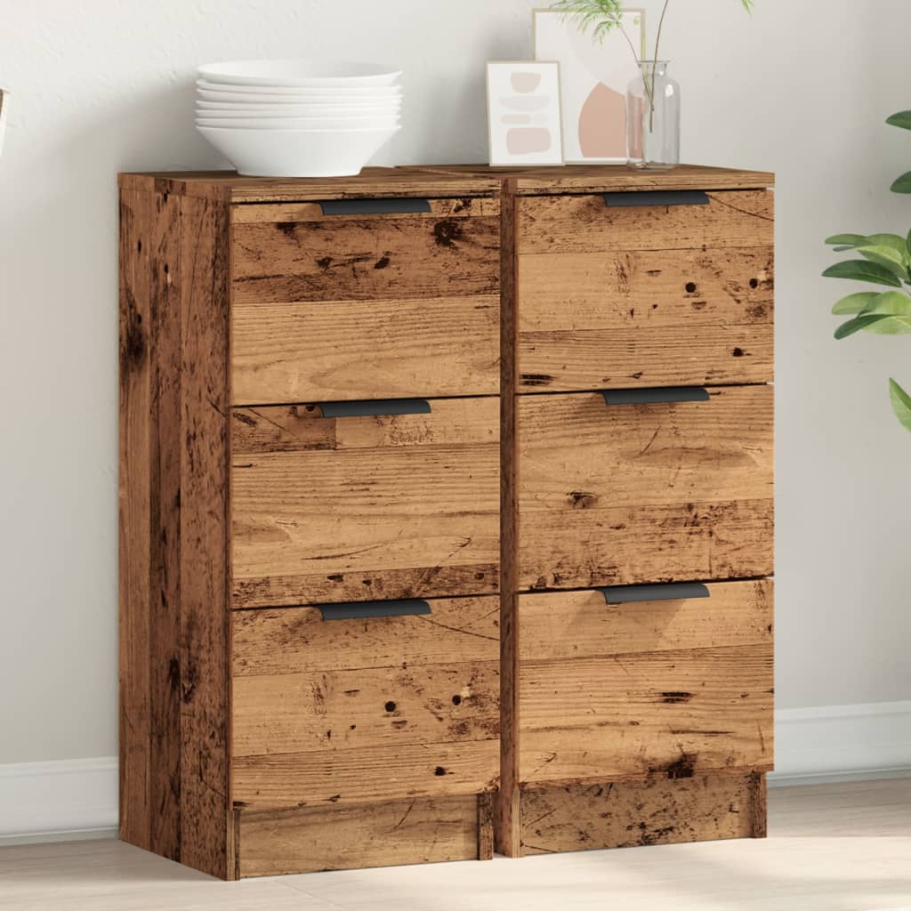Sideboard 30X30X70 Cm Engineered Wood