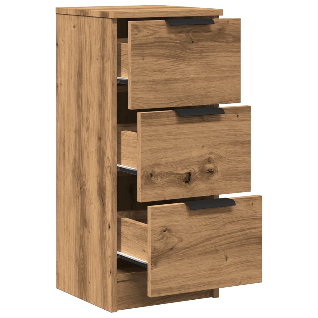 Sideboard Artisan Oak 30x30x70 cm Engineered Wood