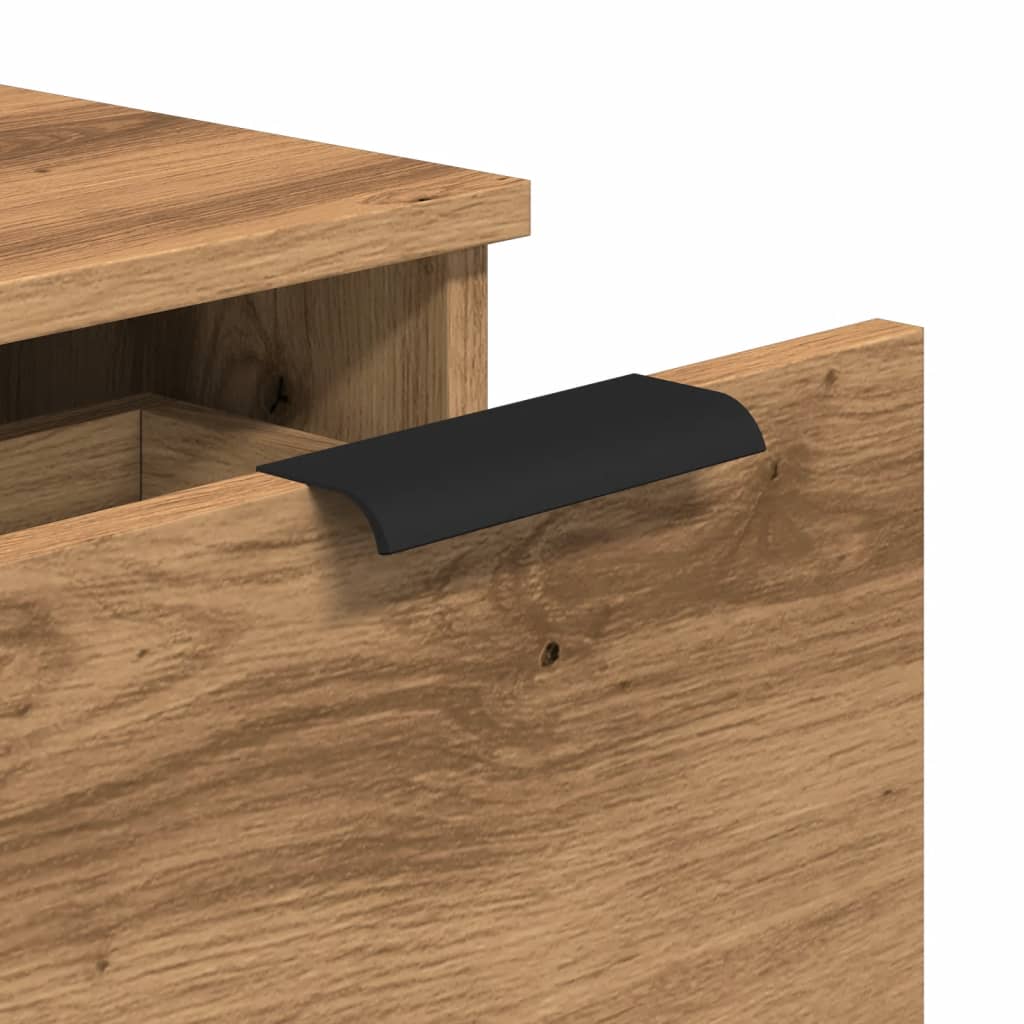 Sideboard Artisan Oak 30x30x70 cm Engineered Wood