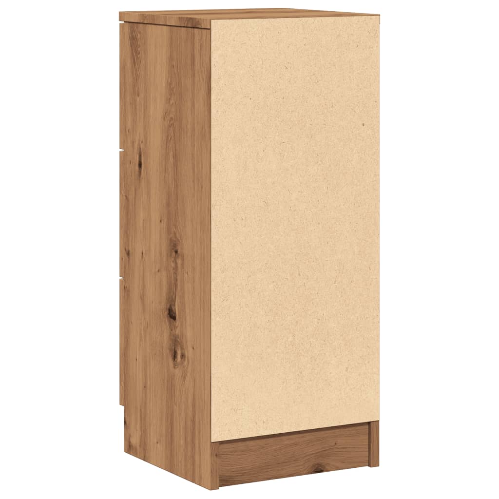 Sideboards 2 pcs Artisan Oak 30x30x70 cm Engineered Wood