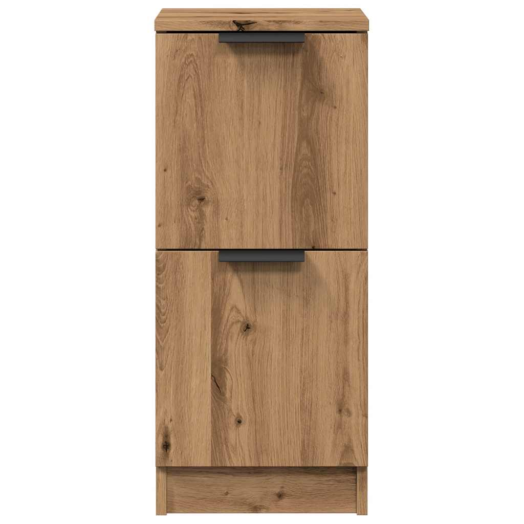 Sideboards 2 pcs Artisan Oak 30x30x70 cm Engineered Wood