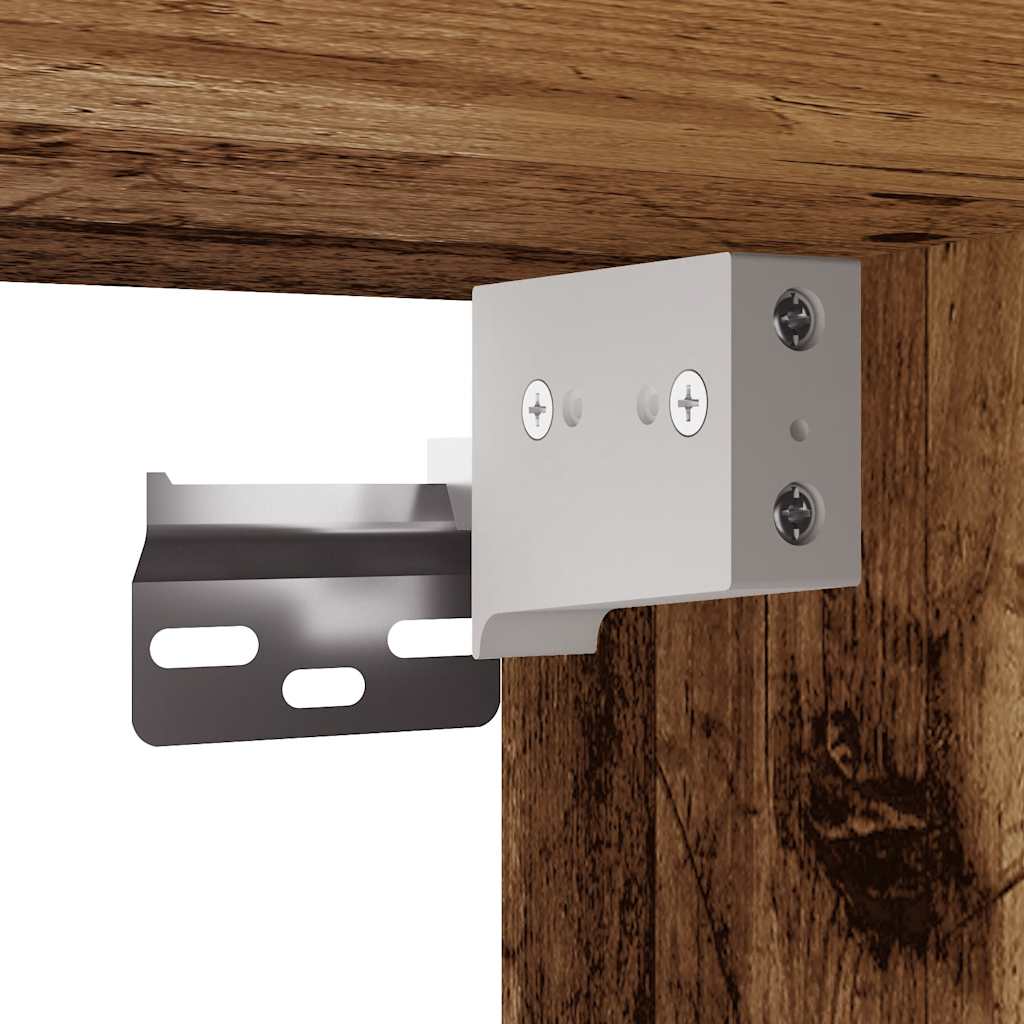 TV Cabinets Wall-mounted 2 pcs Old Wood 80x30x30 cm