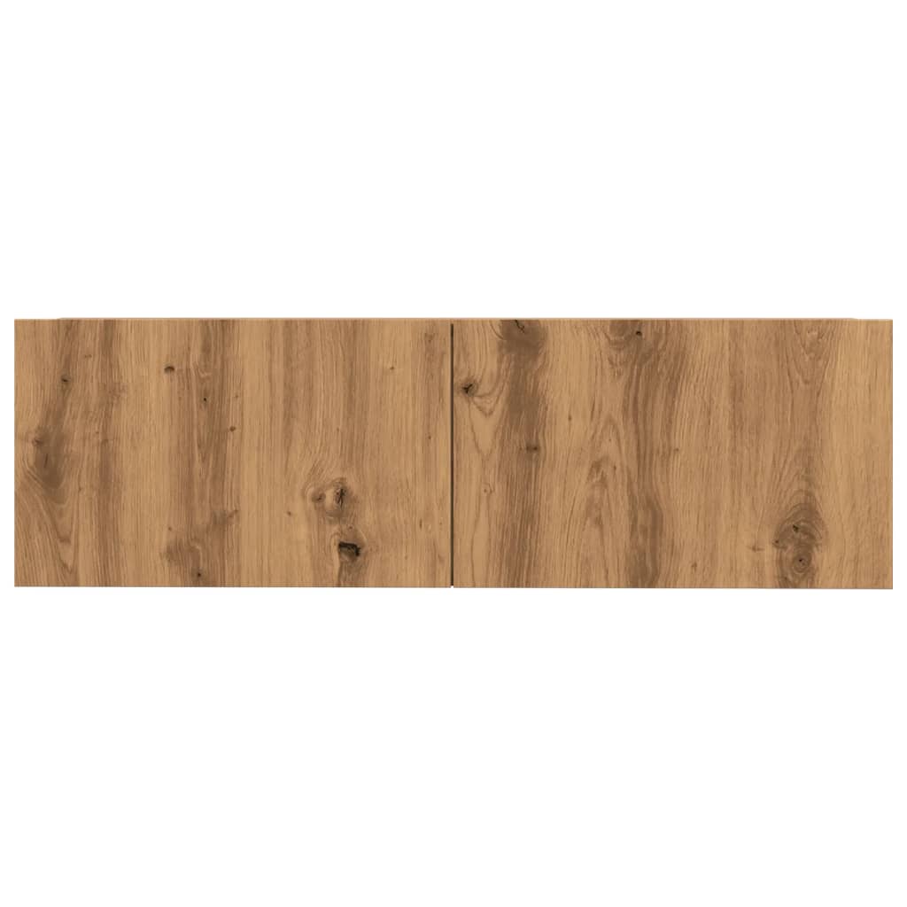TV Cabinets Wall-mounted 2 pcs Artisian Oak 100x30x30 cm