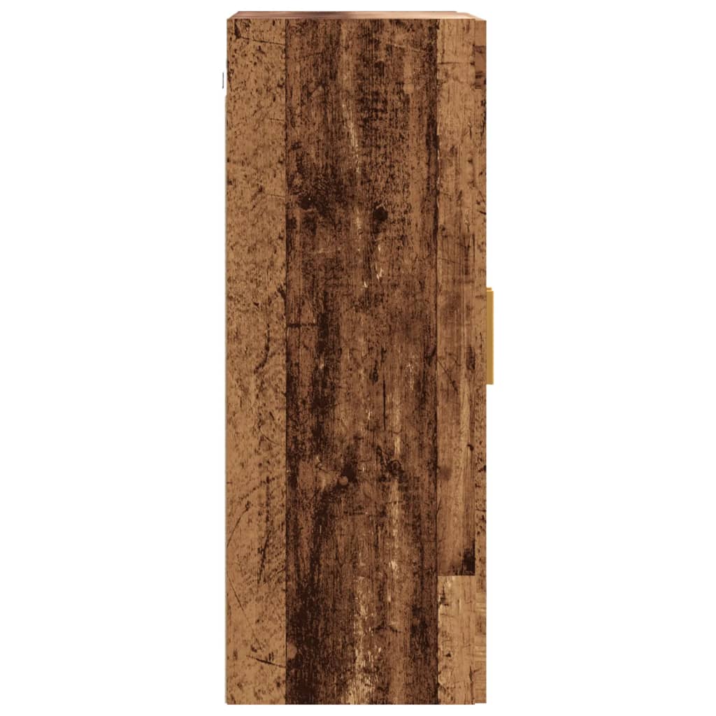 Hanging Wall Cabinet Old Wood 69.5x34x90 cm