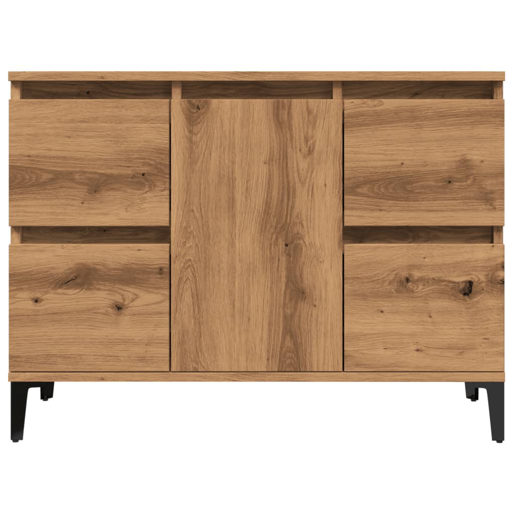 Sink Cabinet Artisan Oak 80x33x60 cm Engineered Wood