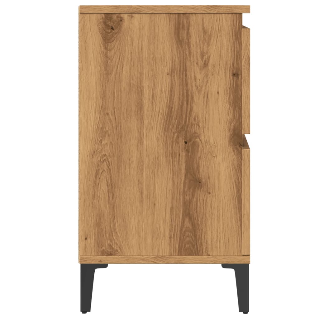 Sink Cabinet Artisan Oak 80x33x60 cm Engineered Wood