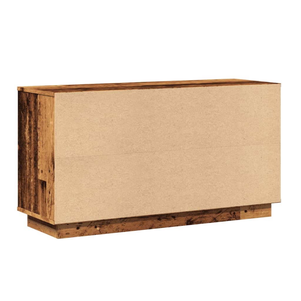 Modern Wooden 3 Door Home Sideboard Storage Cabinet Wood Dining Room Unit