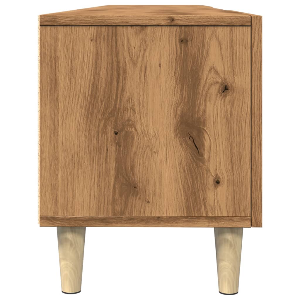 Modern Wooden 70 Inch TV Tele Stand Unit Cabinet With 4 Doors & Open Storage