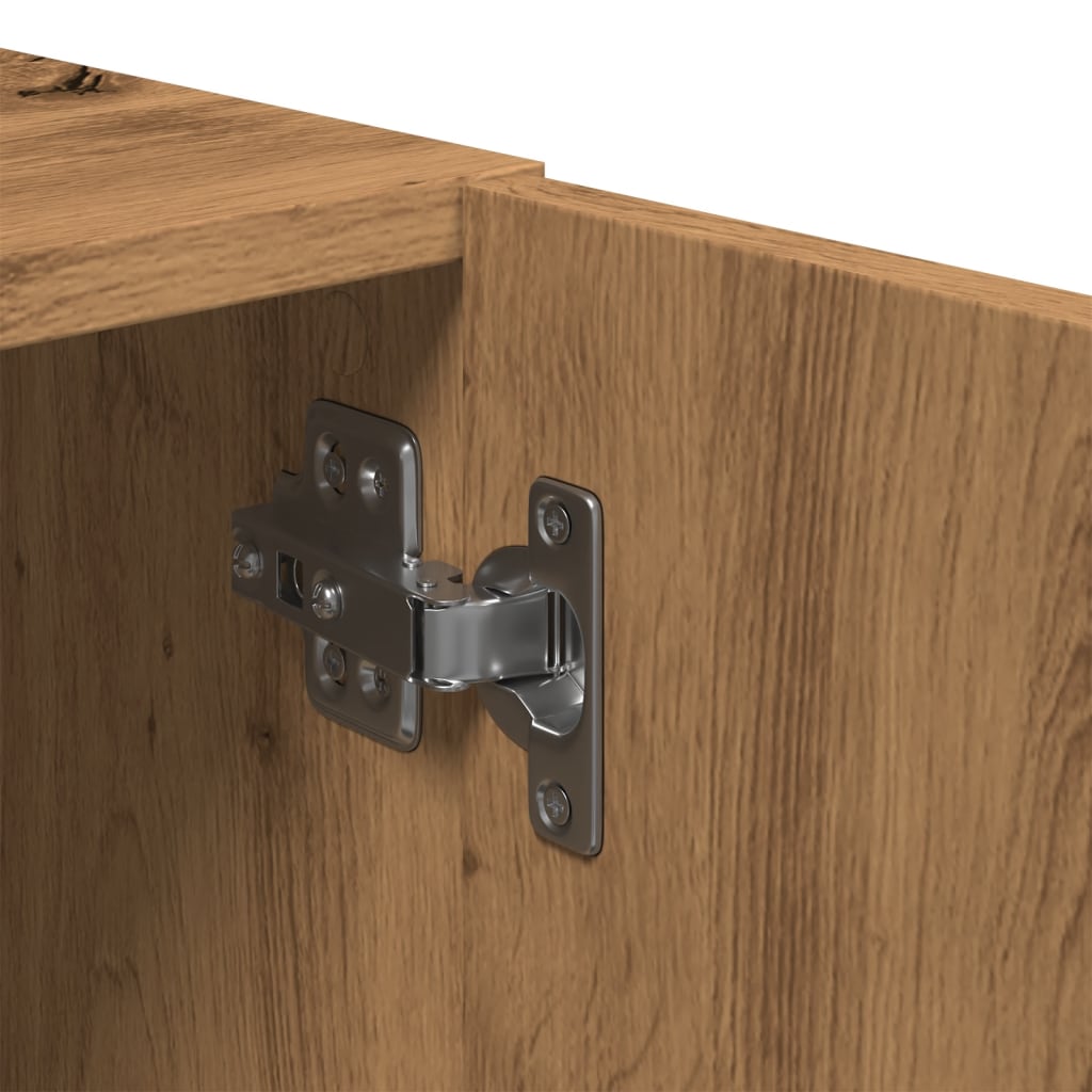 TV Cabinet Artisan Oak 180x31.5x40 cm Engineered Wood
