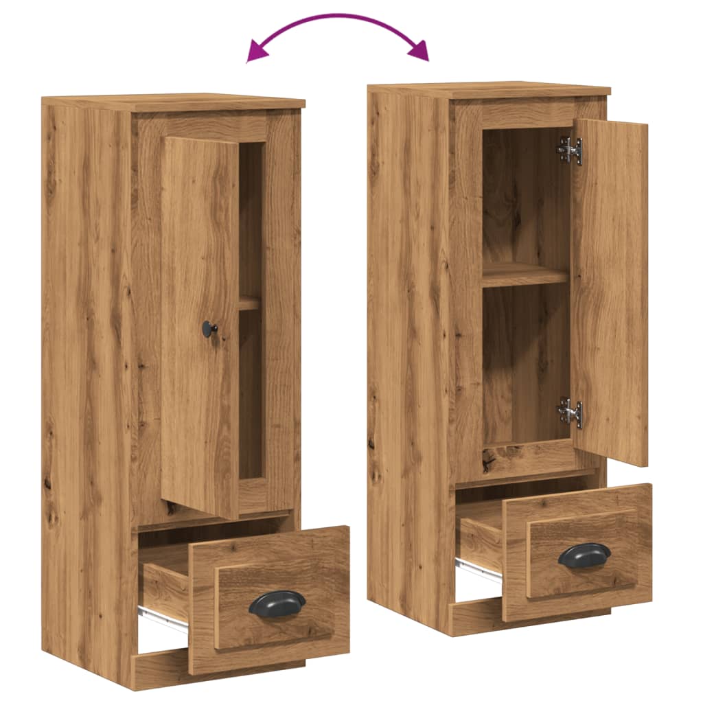 Highboard Artisian Oak 36x35.5x103.5 cm Engineered Wood