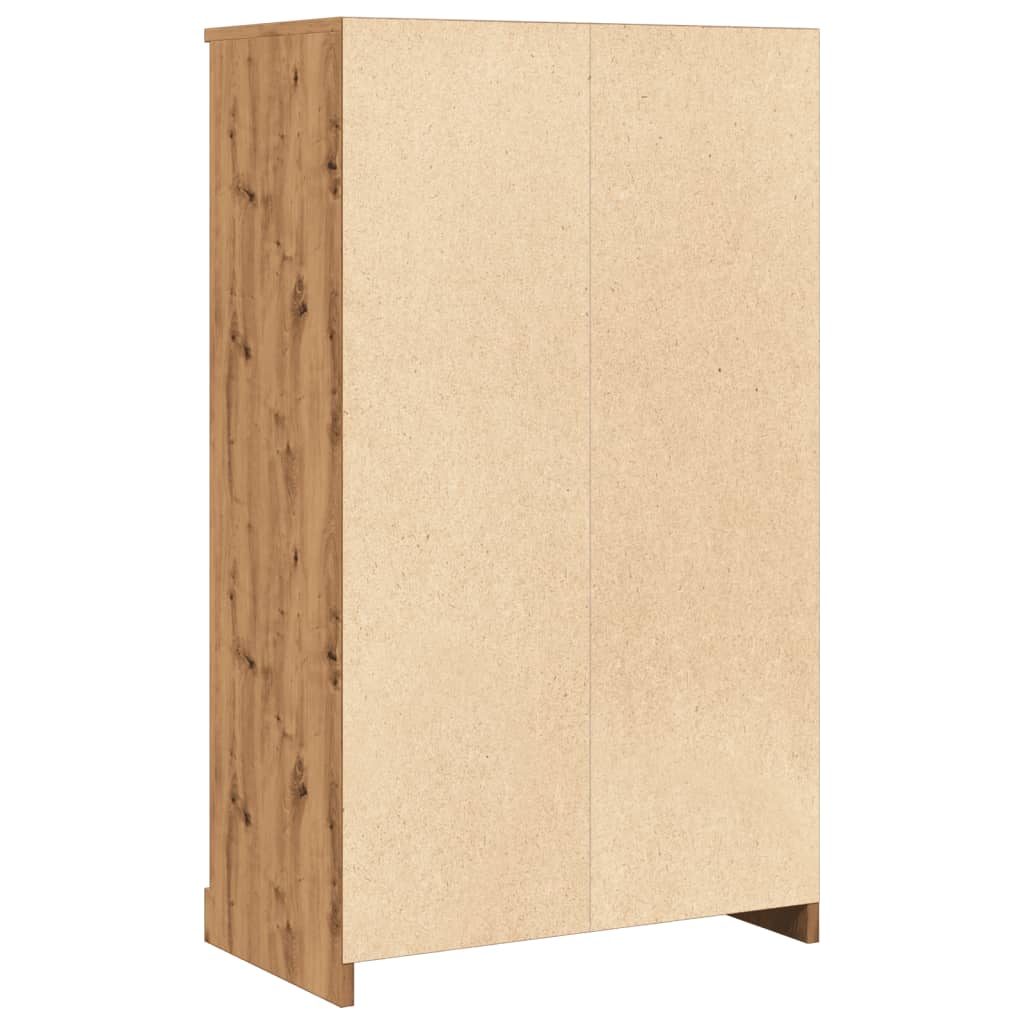 Highboard Artisian Oak 60x35.5x103.5 cm Engineered Wood