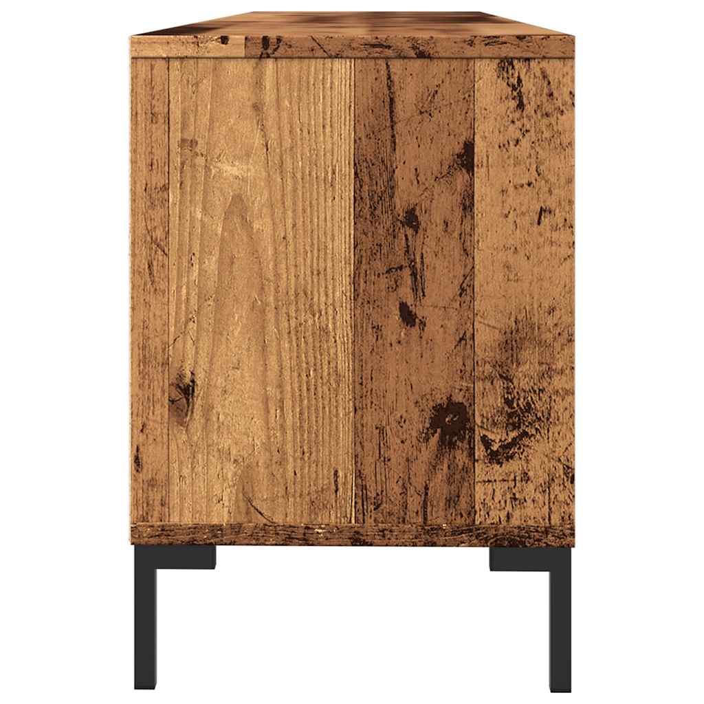 Modern Wooden 60 Inch TV Tele Stand Unit Cabinet With 3 Drawers & Open Storage