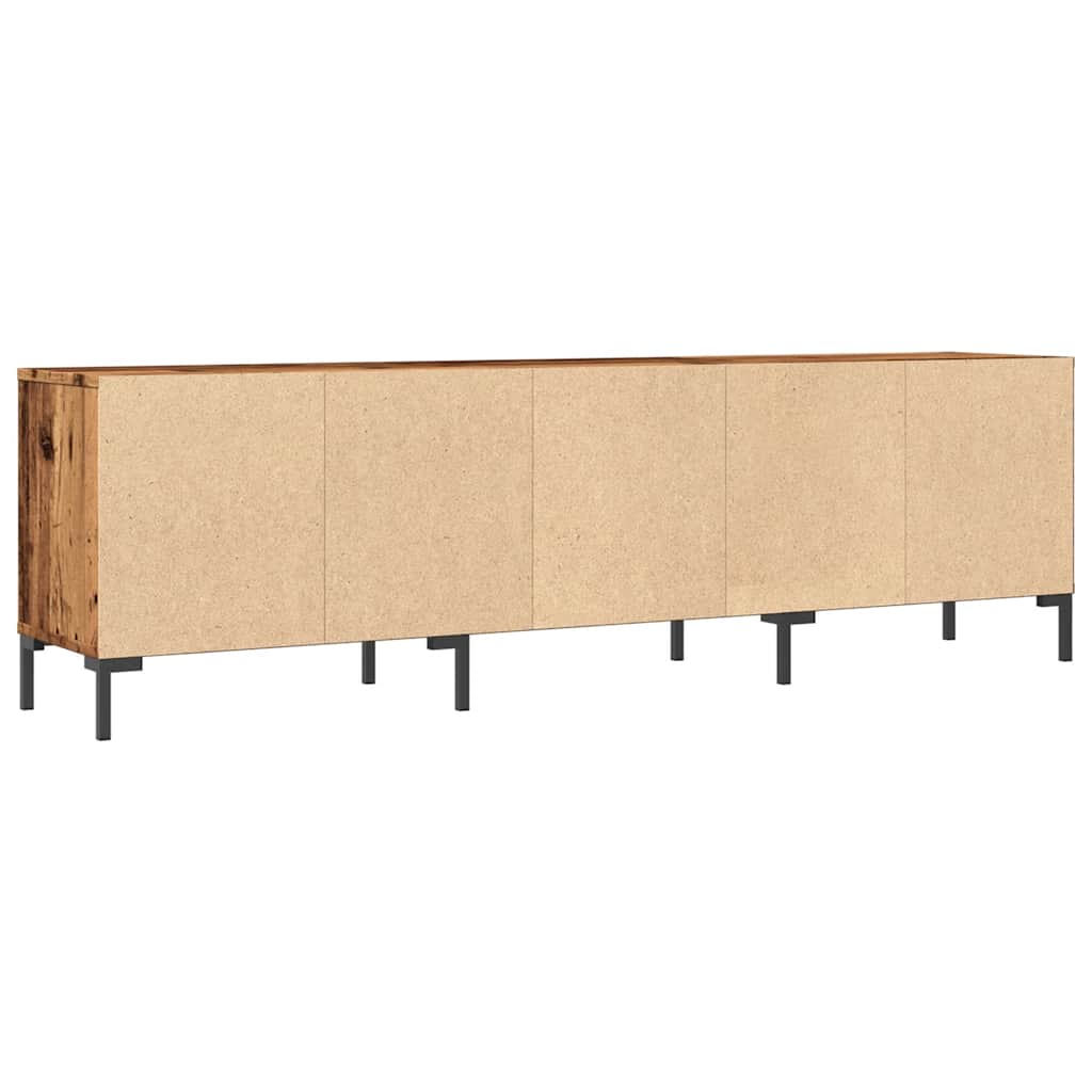 Modern Wooden 60 Inch TV Tele Stand Unit Cabinet With 3 Drawers & Open Storage