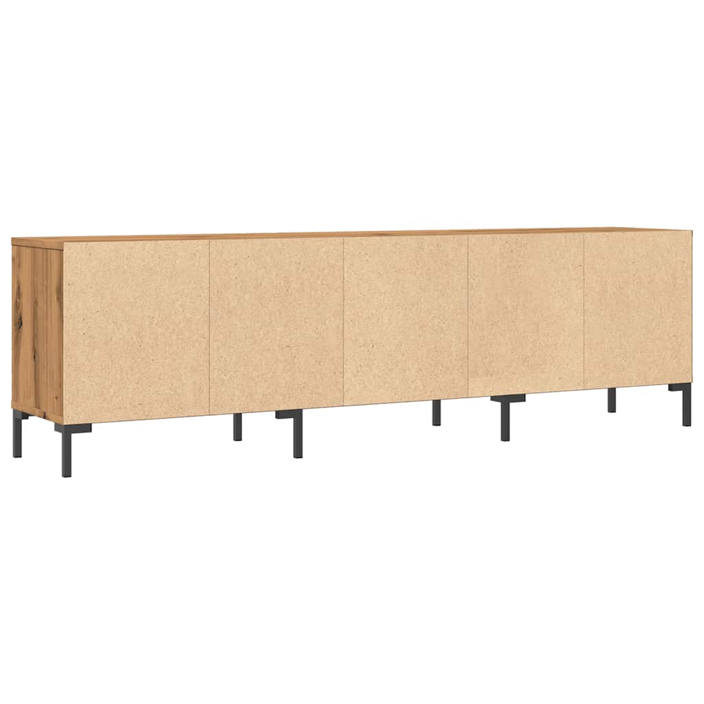 Modern Wooden 60 Inch TV Tele Stand Unit Cabinet With 3 Drawers & Open Storage