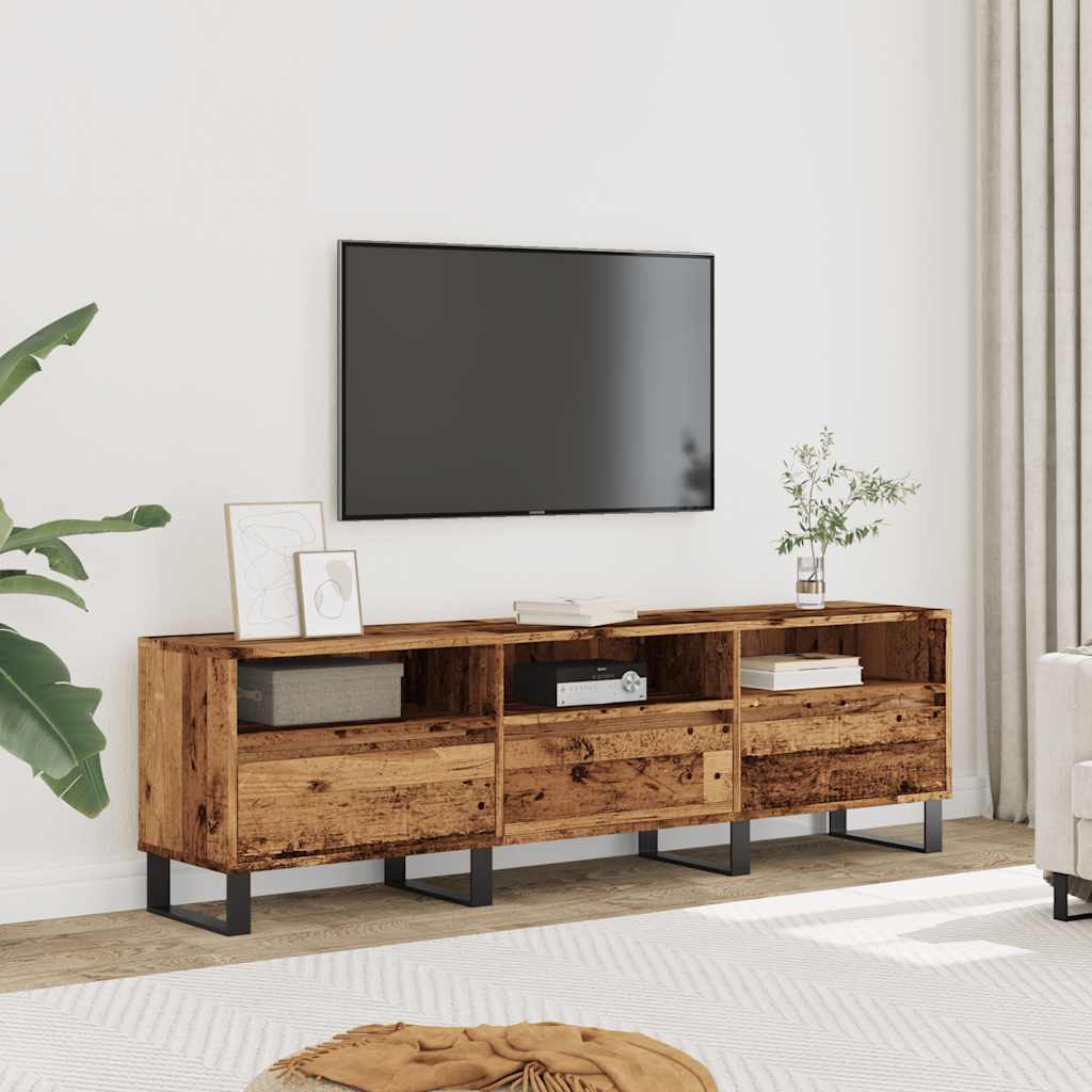 Modern Wooden 60 Inch TV Tele Stand Unit Cabinet With 6 Storage Compartments