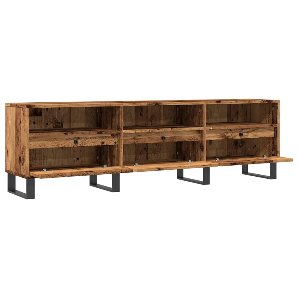 Modern Wooden 60 Inch TV Tele Stand Unit Cabinet With 6 Storage Compartments