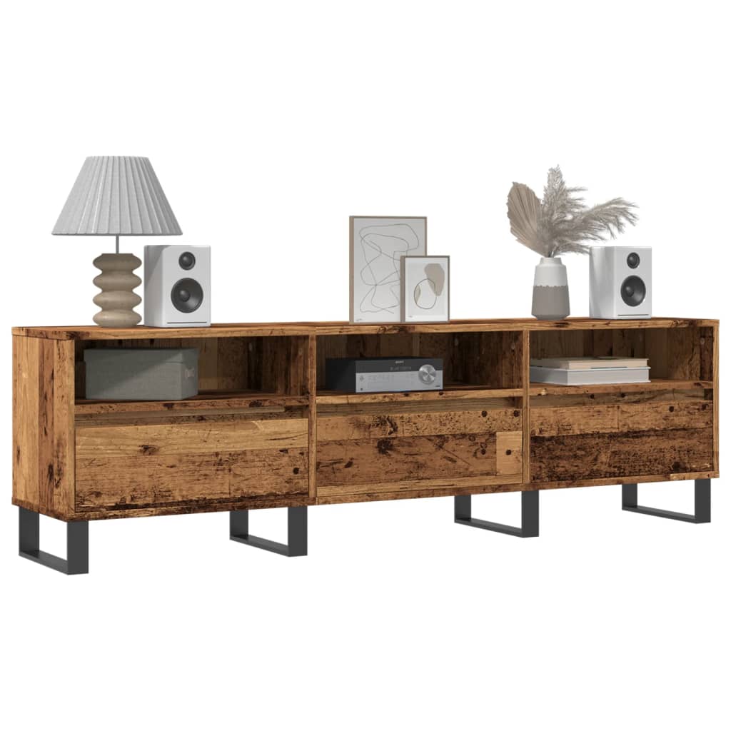 Modern Wooden 60 Inch TV Tele Stand Unit Cabinet With 6 Storage Compartments