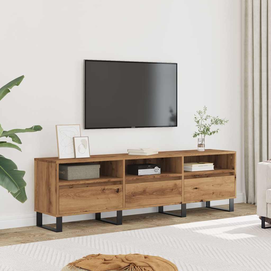 Modern Wooden 60 Inch TV Tele Stand Unit Cabinet With 6 Storage Compartments