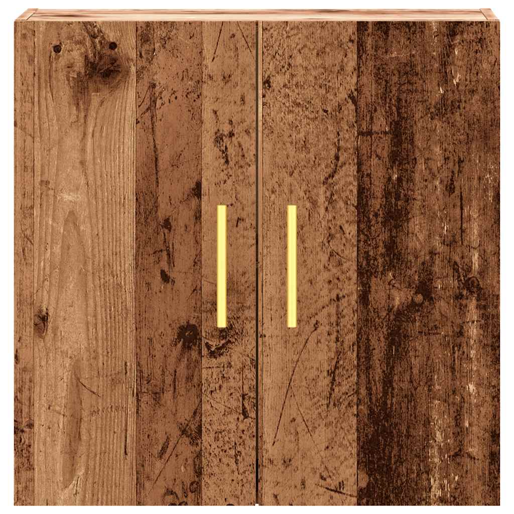 Wall Cabinet Old Wood 60x31x60 cm Engineered Wood